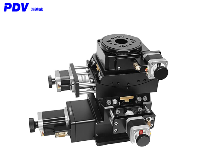 电动四维调节台俯仰偏航旋转升降调节台GD148+GD312XY+PX110-100 电动四维调节台俯仰偏航旋转升降调节台GD148+GD312XY+PX110-100