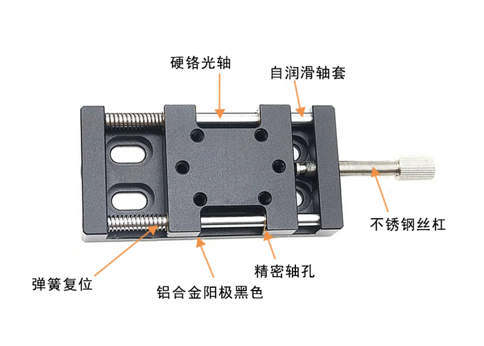 压紧丝杆X轴简易调整位移滑台PT-SDG20\SDG25\SDG40\SDG60 压紧丝杆X轴简易调整位移滑台PT-SDG20\SDG25\SDG40\SDG60