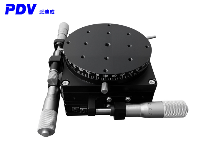 PDV PT36-40/60/80/100/125 XY手动多维组合台 XYθ轴位移台 PDV PT36-40/60/80/100/125 XY手动多维组合台 XYθ轴位移台