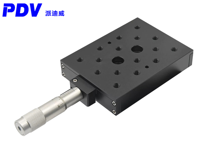 高精度差分调节器位移台 手动线性位移台X轴精密微调光学移动滑台 高精度差分调节器位移台 手动线性位移台X轴精密微调光学移动滑台